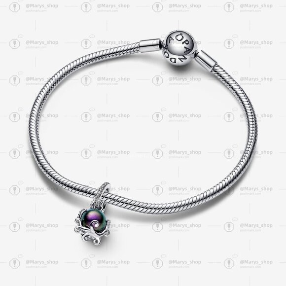 Pandora Disney The Little Mermaid Ursula Dangle Charm - Picture 3 of 5